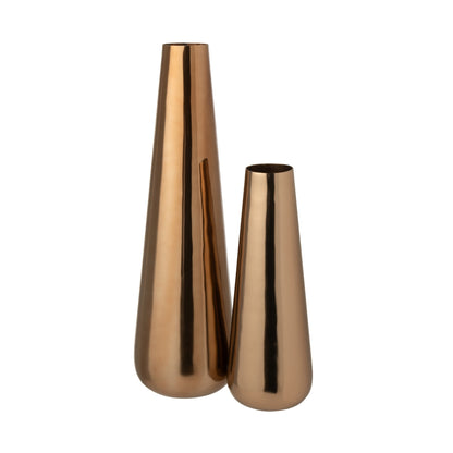 Vase élégant rosé doré large J-Line