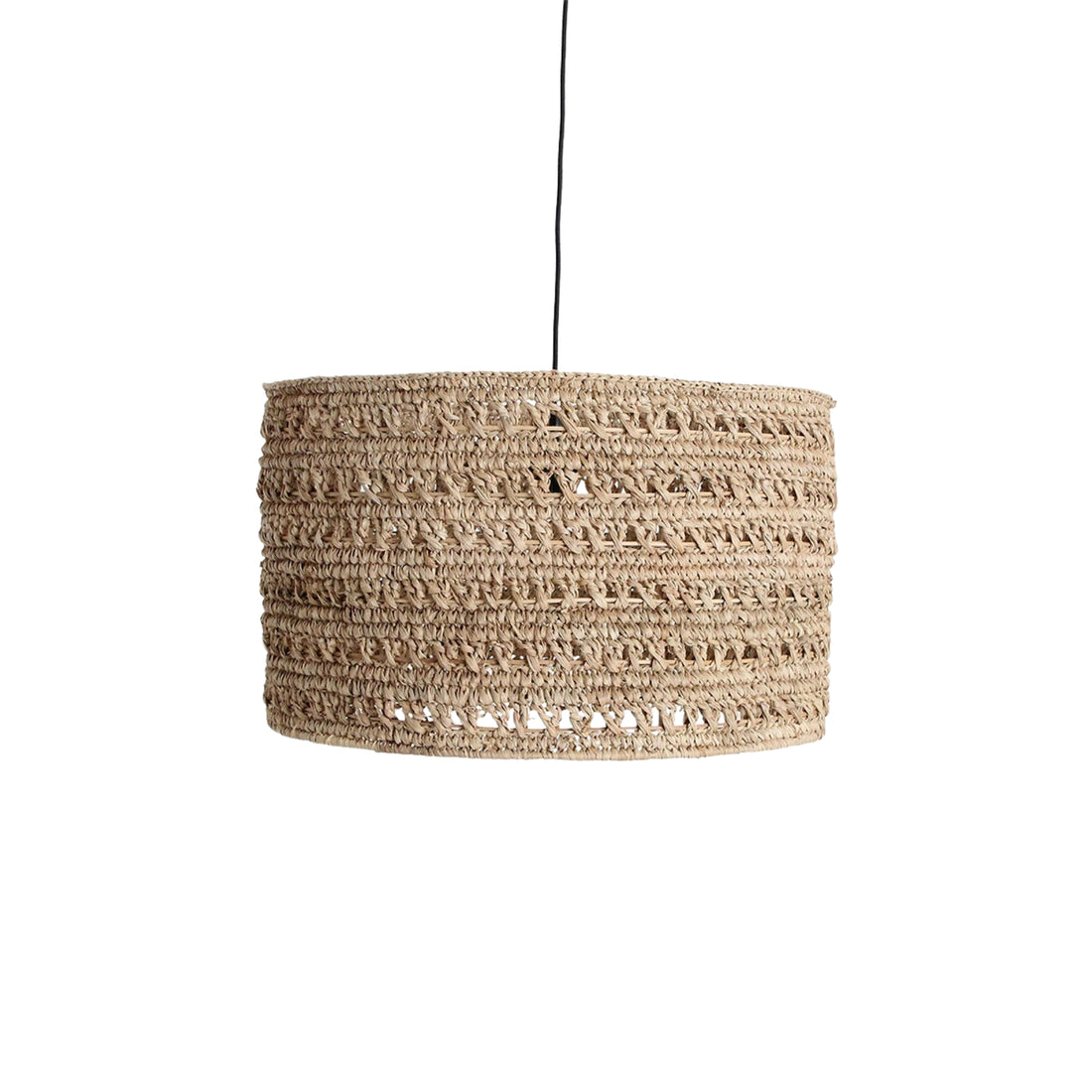 Lampe Herba naturelle grande Ø50cm Matières premières