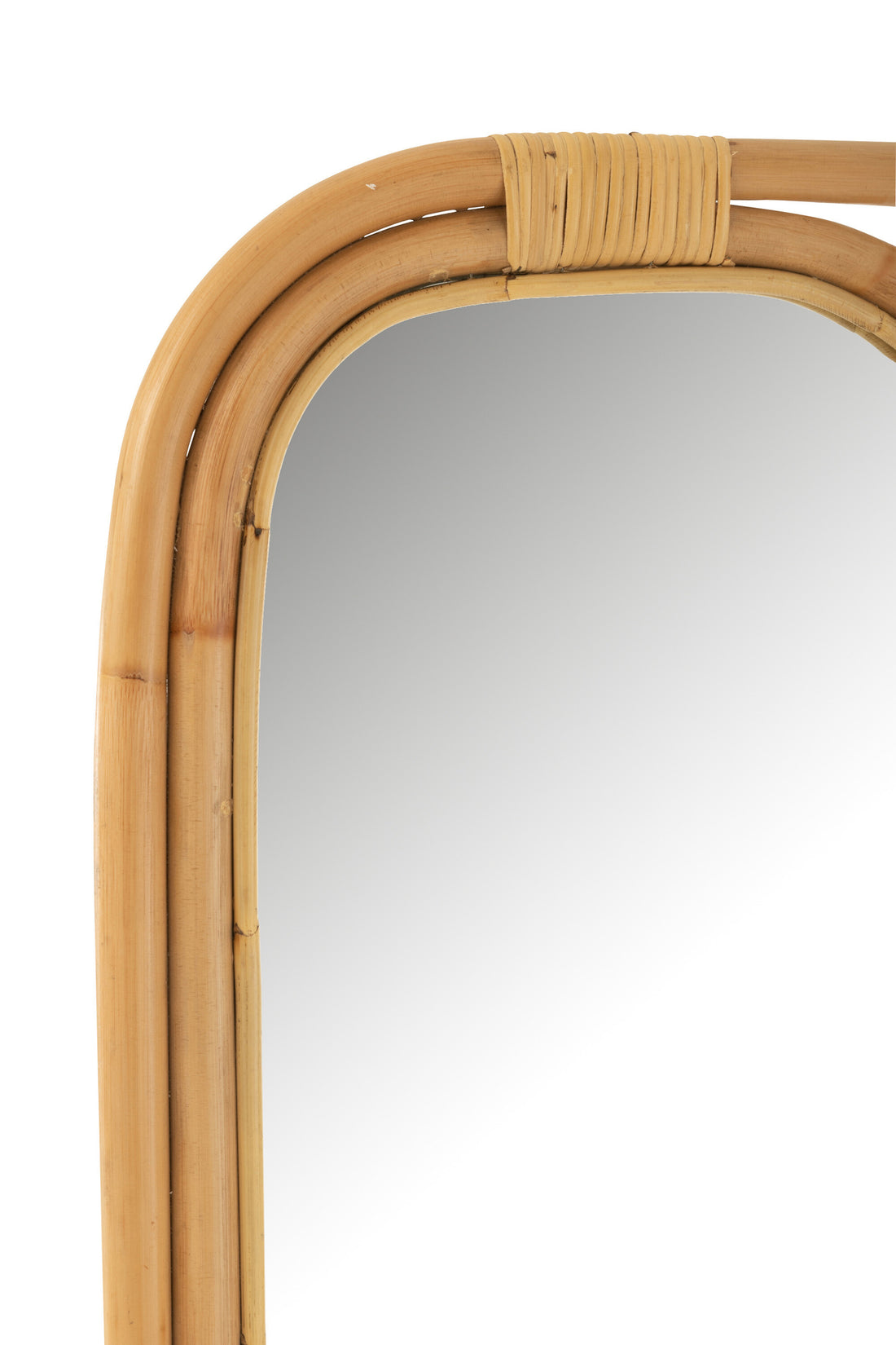 Échelle miroir en rotin naturel J-Line