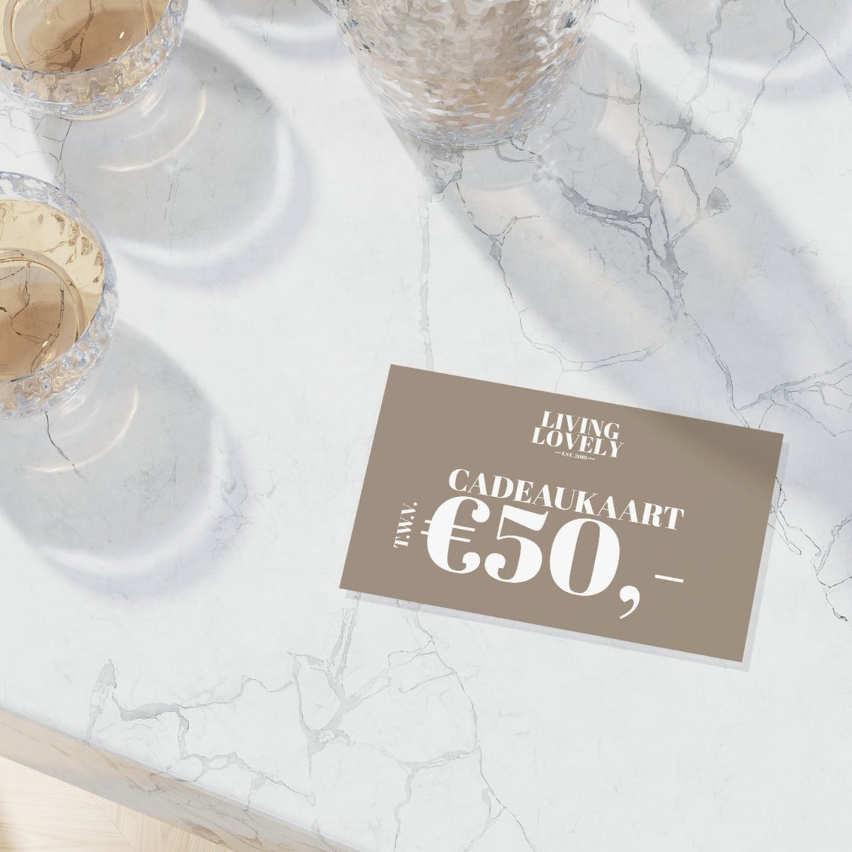 Carte cadeau Living Lovely