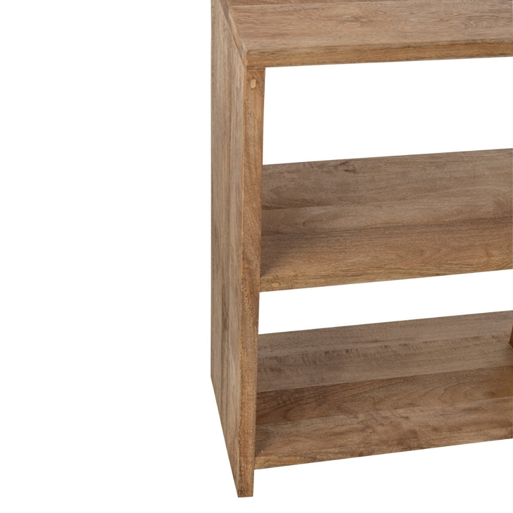 Bibliothèque en bois de manguier naturel J-Line
