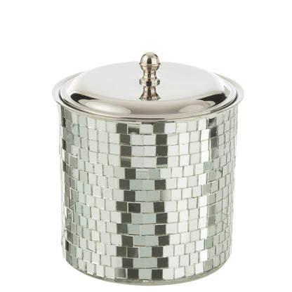 Seau à glaçons Mosaïque Acier inoxydable Argent  J-Line