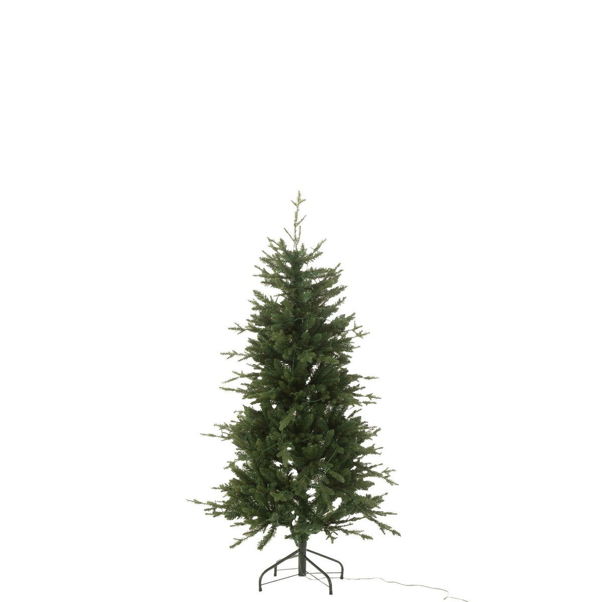 Sapin de Noël artificiel 160 LED vert foncé petit J-Line