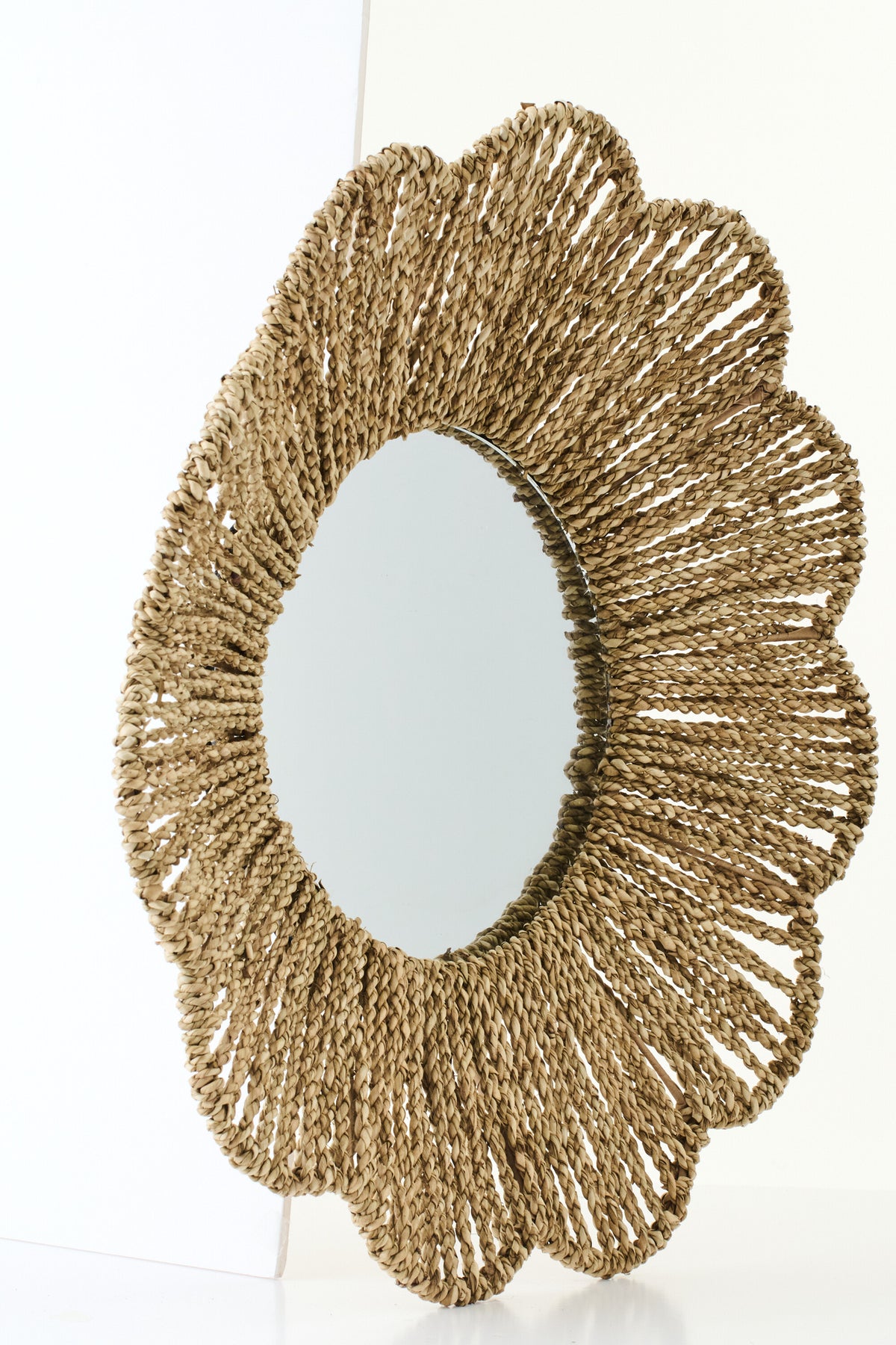 Miroir mural Herbe marine Naturel J-Line