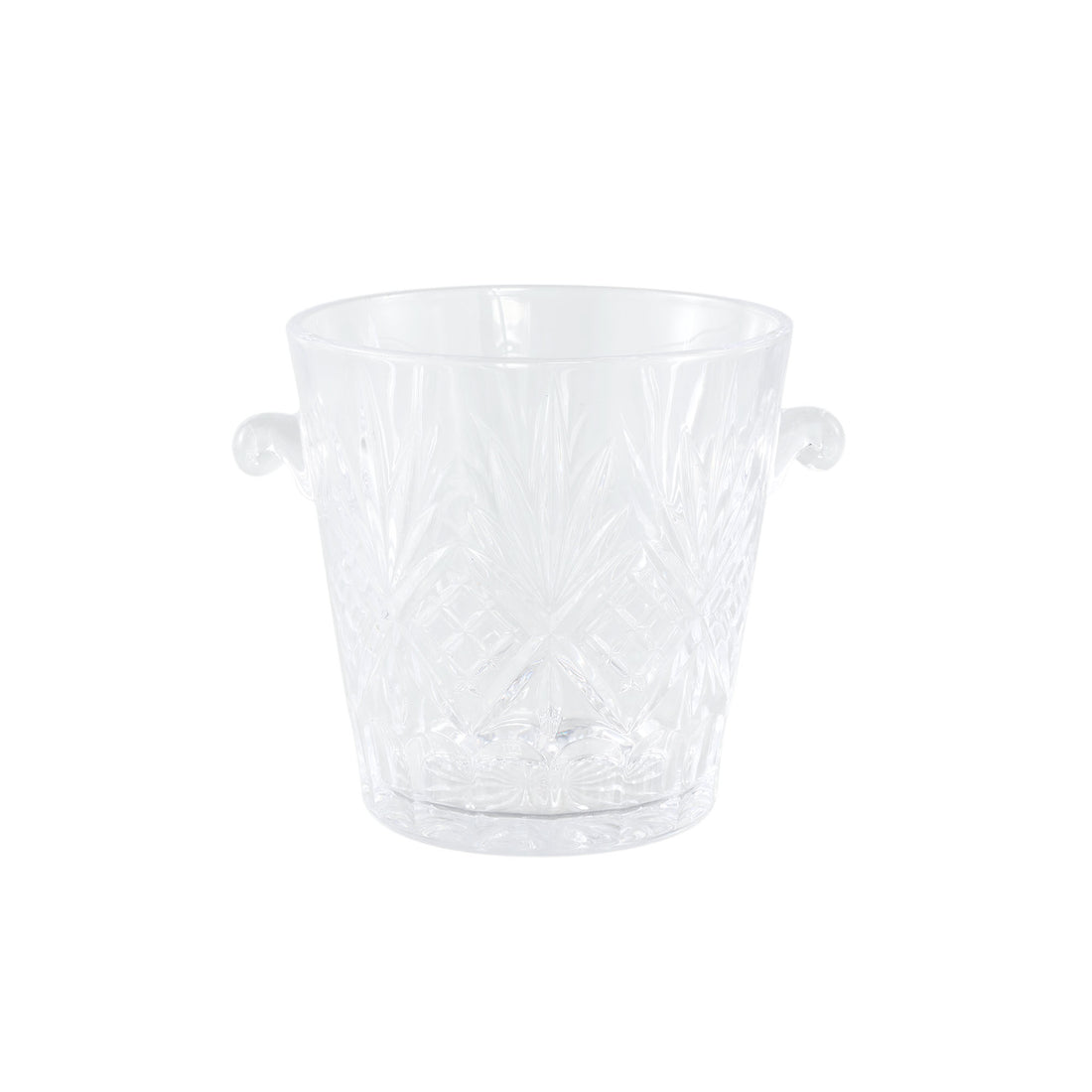 Seau à glaçons rond en verre en cristal PTMD