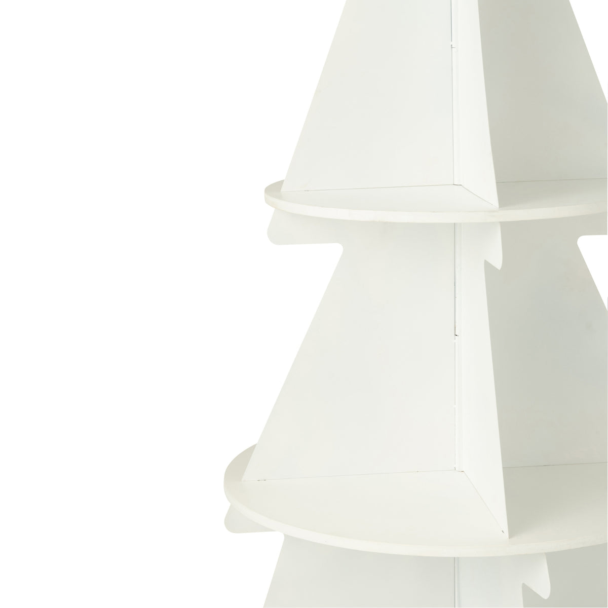 Sapin de Noël Display Métal Blanc Large J-Line
