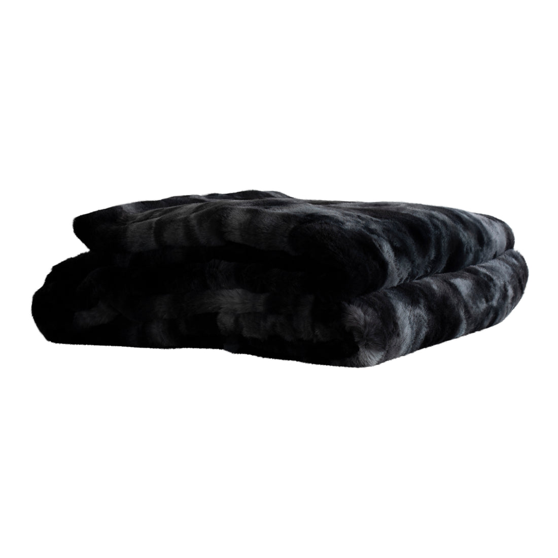 Plaid Linde Velours Noir 220x240cm PTMD