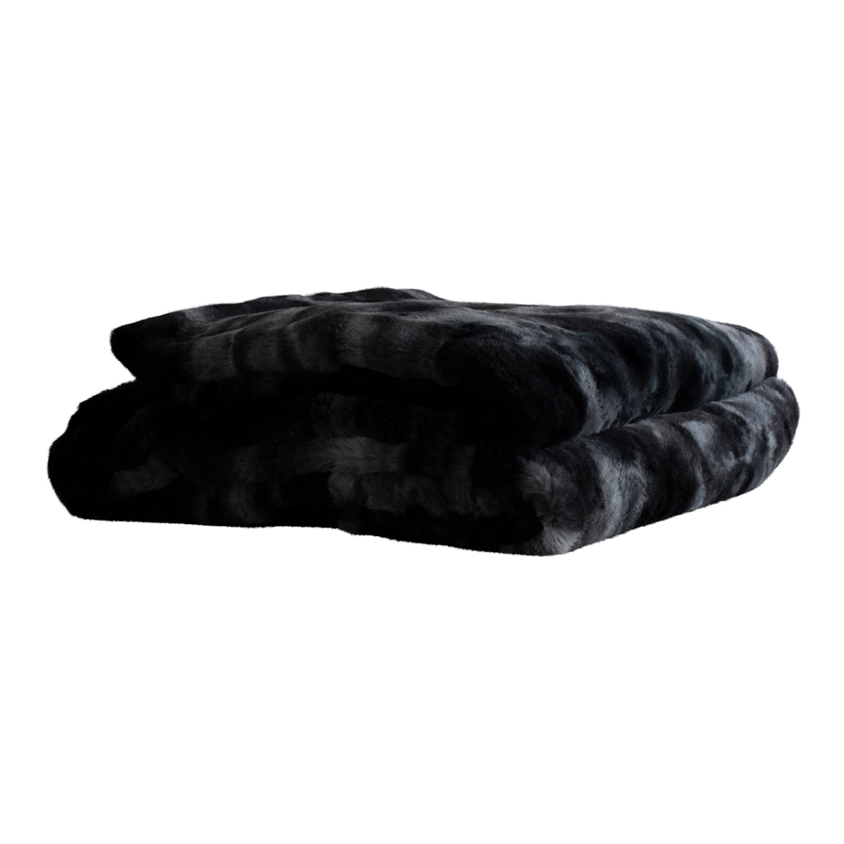 Plaid Linde Velours Noir 220x240cm PTMD