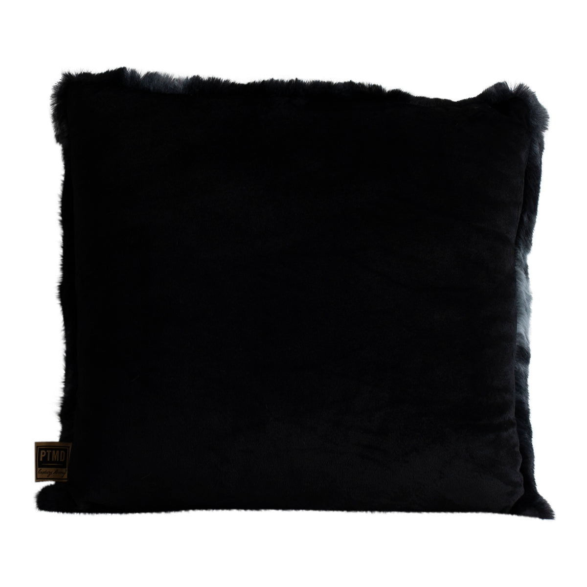 Coussin Linde Velours Noir 45x45cm PTMD