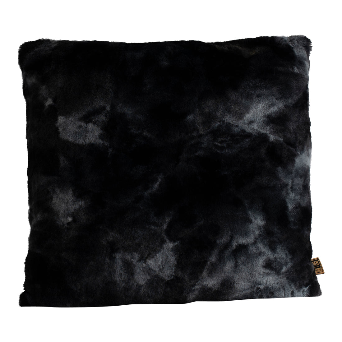 Coussin Linde Velours Noir 60x60cm PTMD