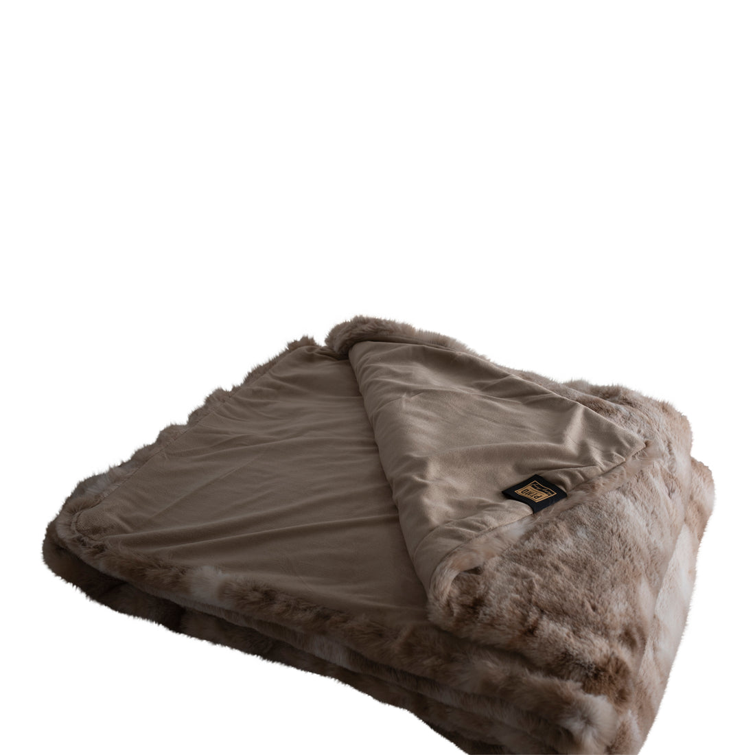 Plaid Linde Velours Beige 220x240cm PTMD