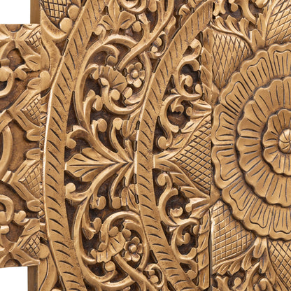 Panneau mural Sharlene - 180x90cm - MDF - Or PTMD