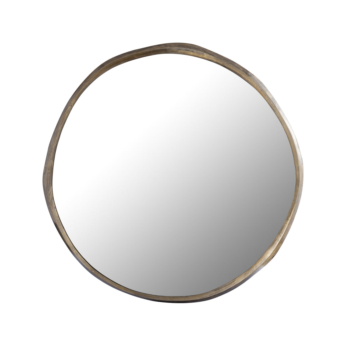 Miroir Limara - 115x115x2 cm - Aluminium - Laiton PTMD
