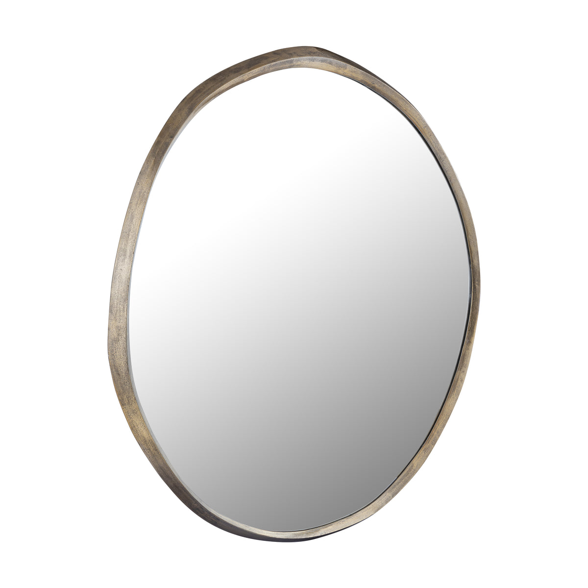 Miroir Limara - 115x115x2 cm - Aluminium - Laiton PTMD