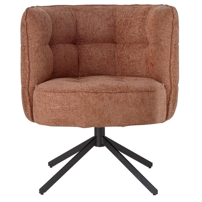 Chaise de salle à manger Odin Rust legacy 6 deepterra black leg PTMD