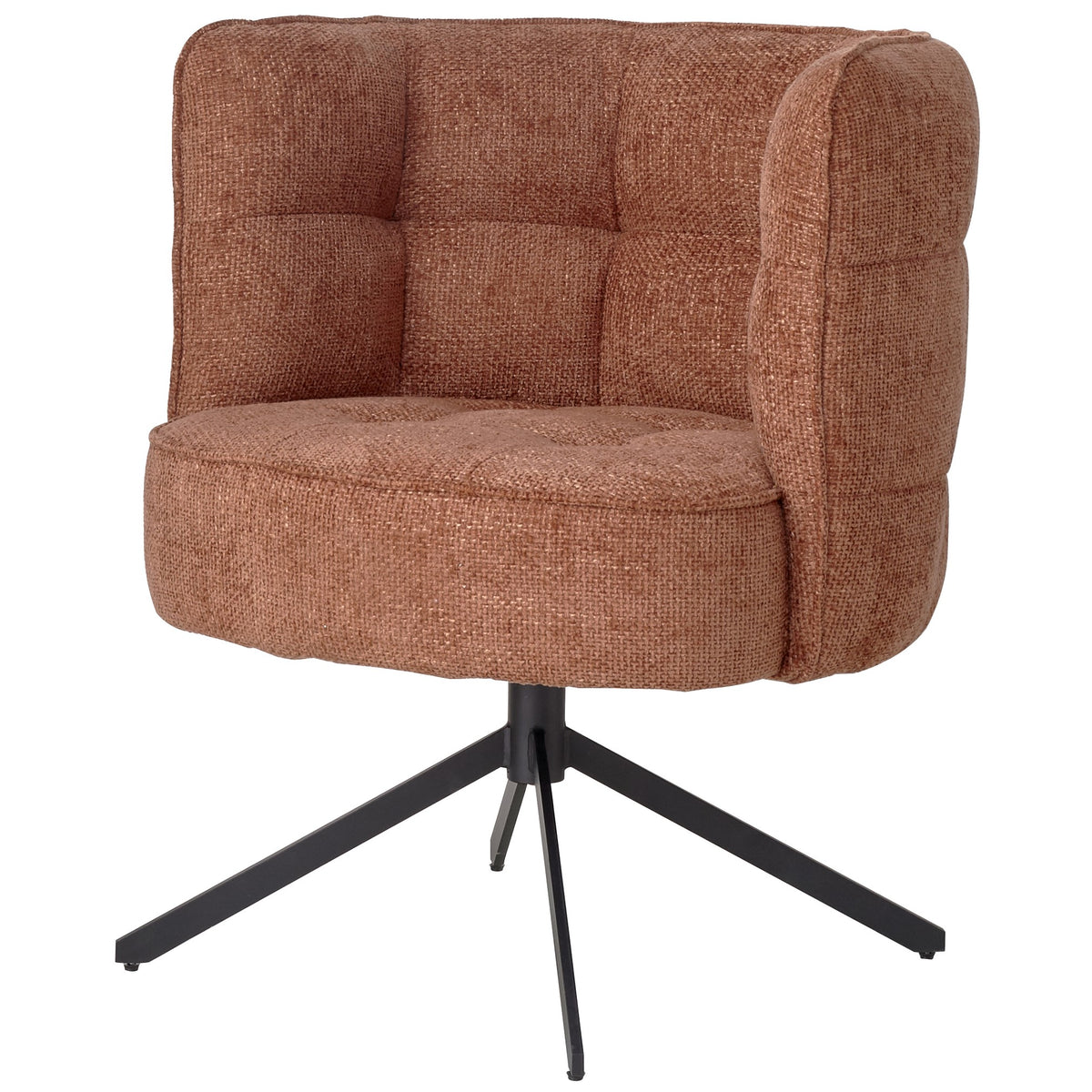 Chaise de salle à manger Odin Rust legacy 6 deepterra black leg PTMD