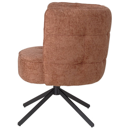 Chaise de salle à manger Odin Rust legacy 6 deepterra black leg PTMD