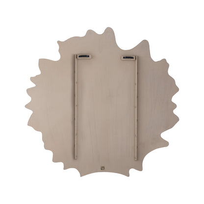 Panneau mural Ceanna S- Ø90cm - Marron - PTMD