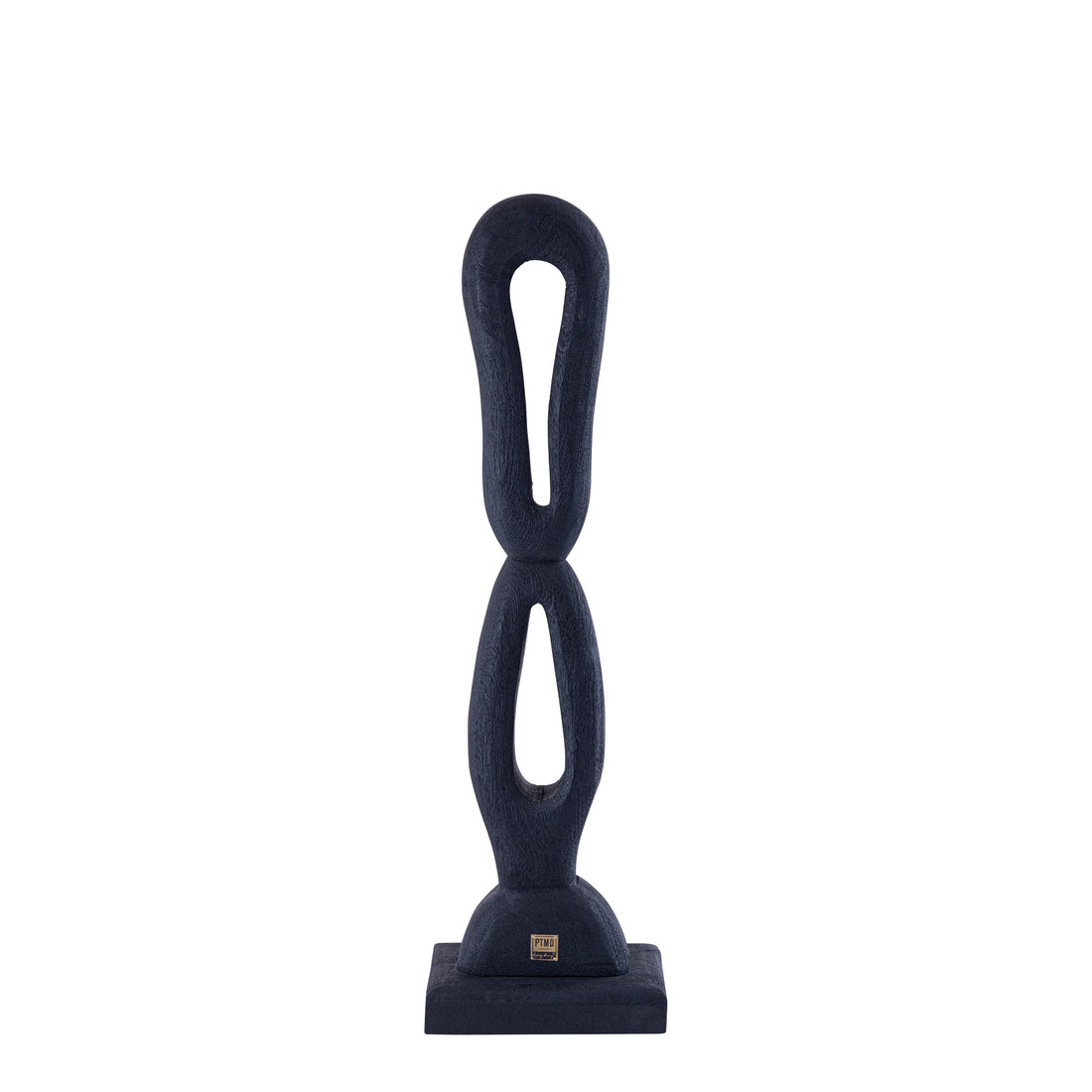Rhyce Black statue en bois de manguier figure ouverte S PTMD