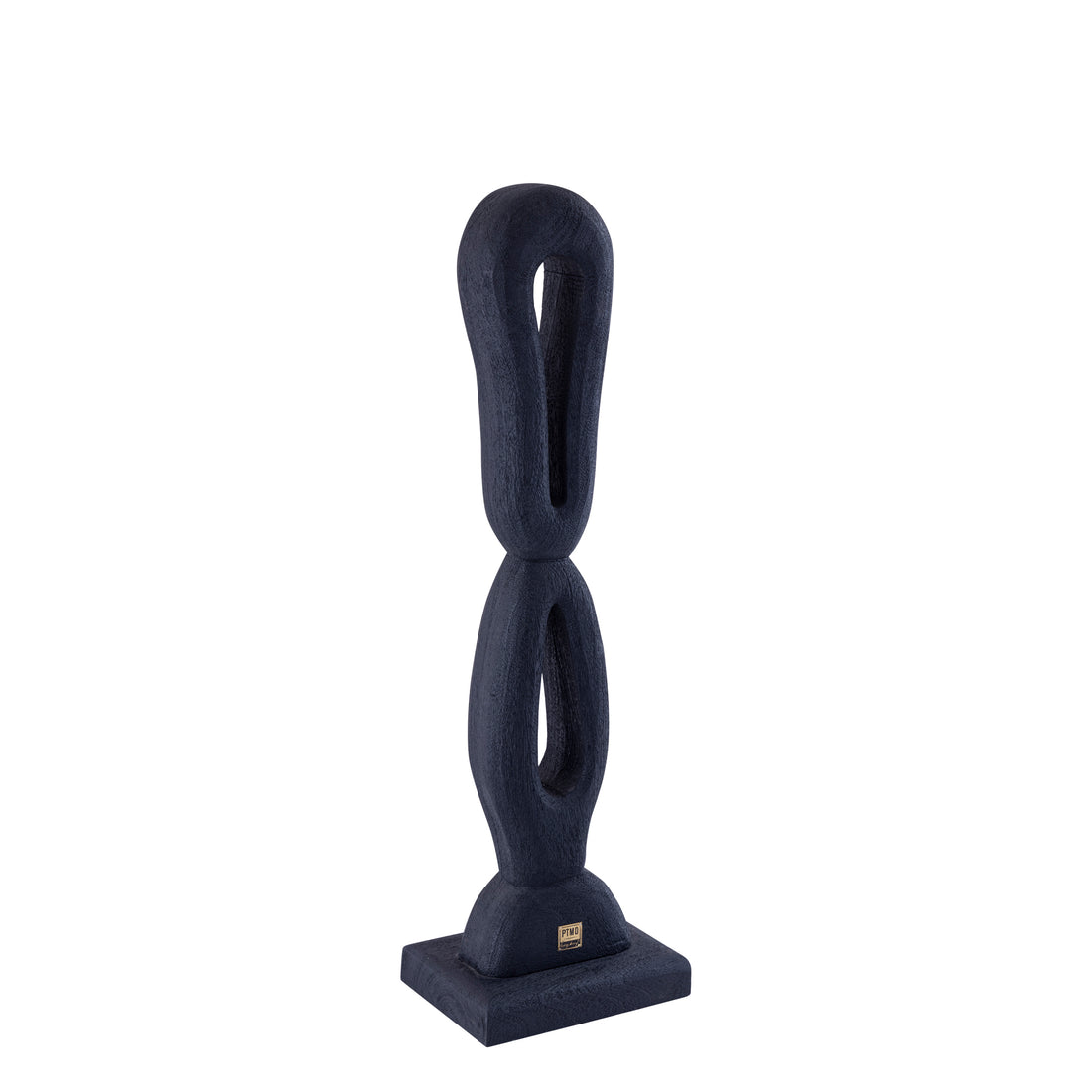 Rhyce Black statue en bois de manguier figure ouverte S PTMD
