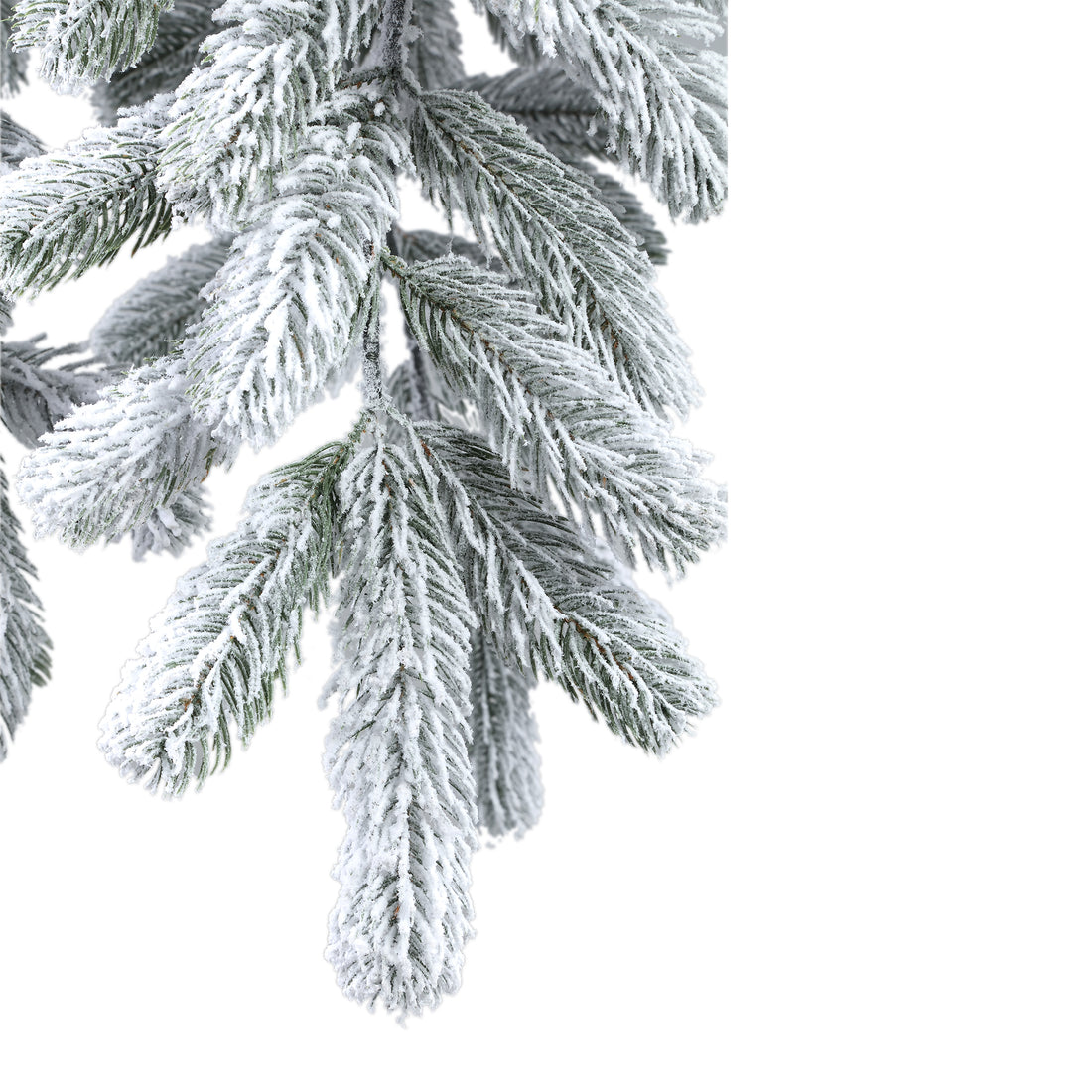 Décoration de Noël Rosamond - 60x60x80 cm - PVC - Blanc PTMD