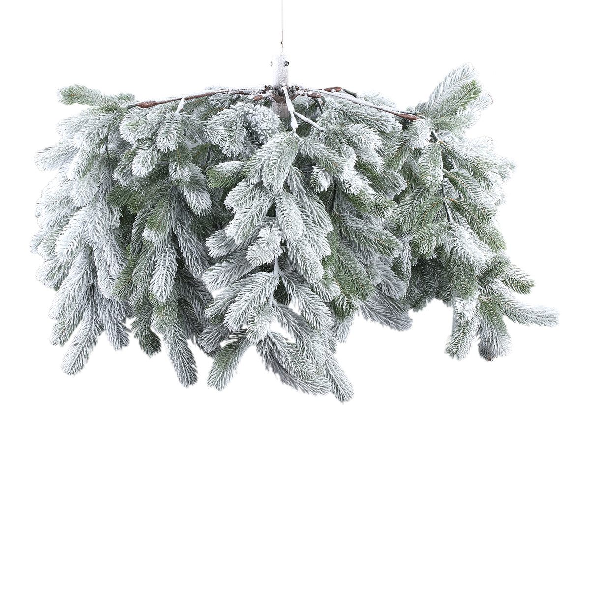 Décoration de Noël Rosamond - 100x100x50 cm - PVC - Blanc PTMD