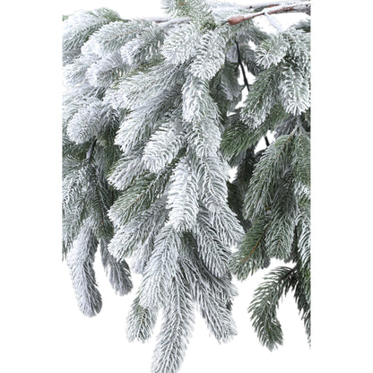 Décoration de Noël Rosamond - 100x100x50 cm - PVC - Blanc PTMD