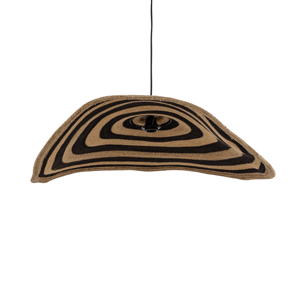 Suspension ondulée en jonc naturel LouLou Large PTMD