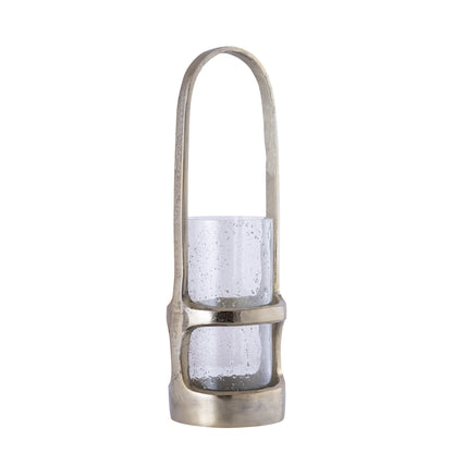 Lanterne Rahana L - 15x15x49 cm - Aluminium - Or PTMD