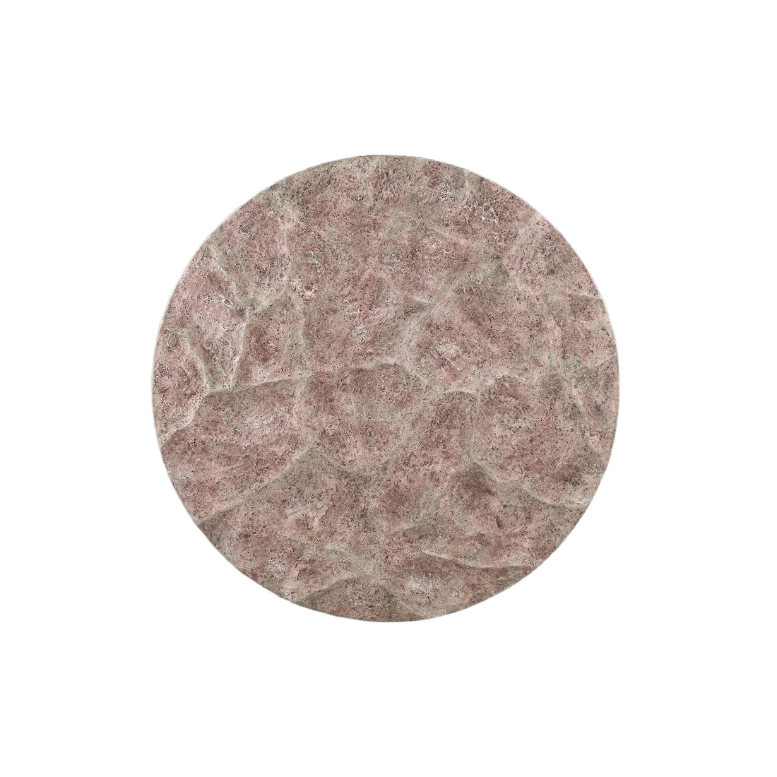 Panneau mural Rafet L - Ø80cm - Ciment - Gris PTMD