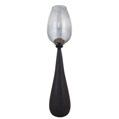 Midi Bois de manguier Stormlight Ver fumé noir Grand PTMD