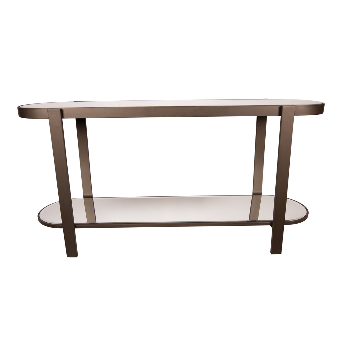 Table console Yozan miroir pieds en métal PTMD