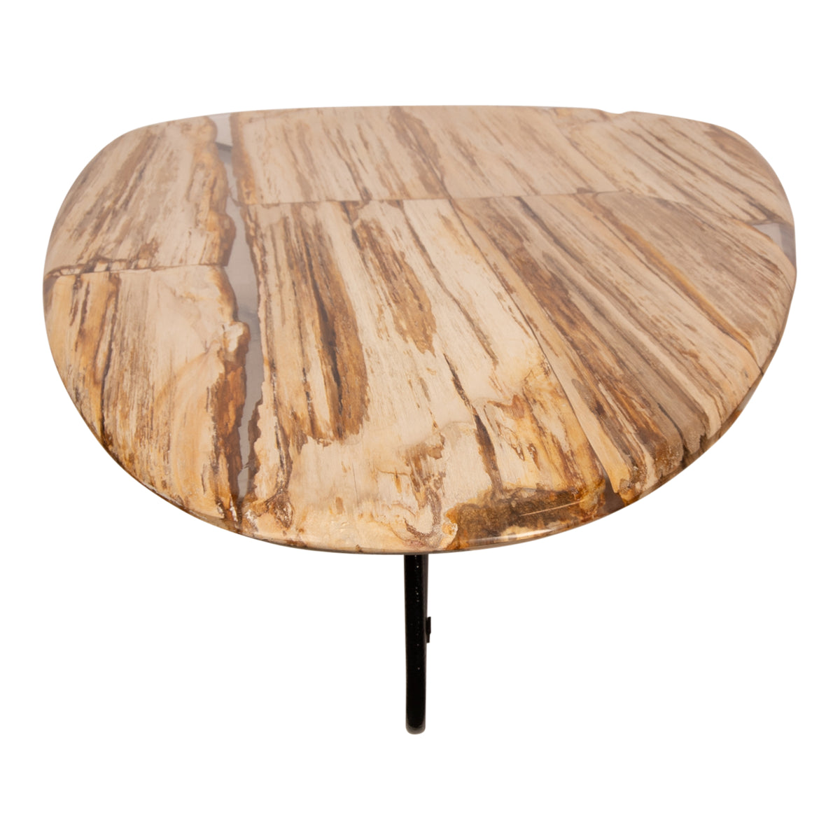 Table basse Deeba en bois pétrifié 130 PTMD