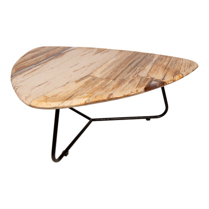 Table basse Deeba Bois pétrifié 95 PTMD