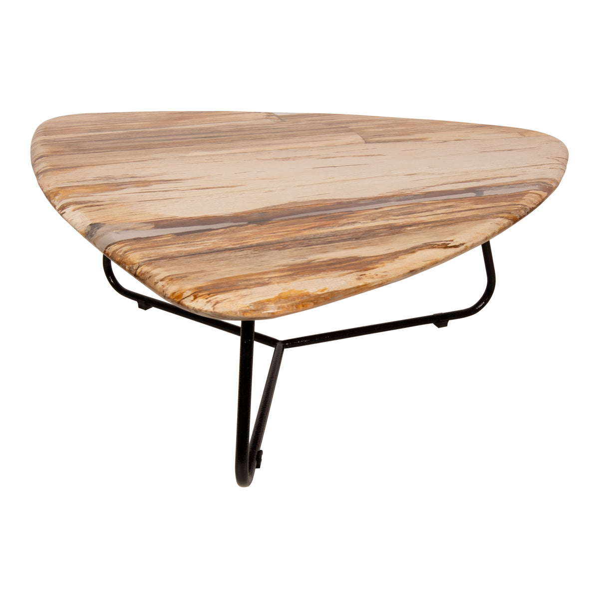 Table basse Deeba Bois pétrifié 95 PTMD