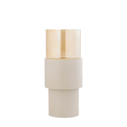 Bientôt Cream fer sol stormlight lustre verre S PTMD