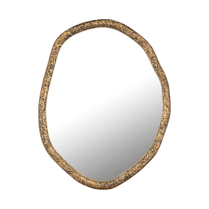 Miroir rond organique en laiton Paislie 56 x 3 x 72 cm PTMD