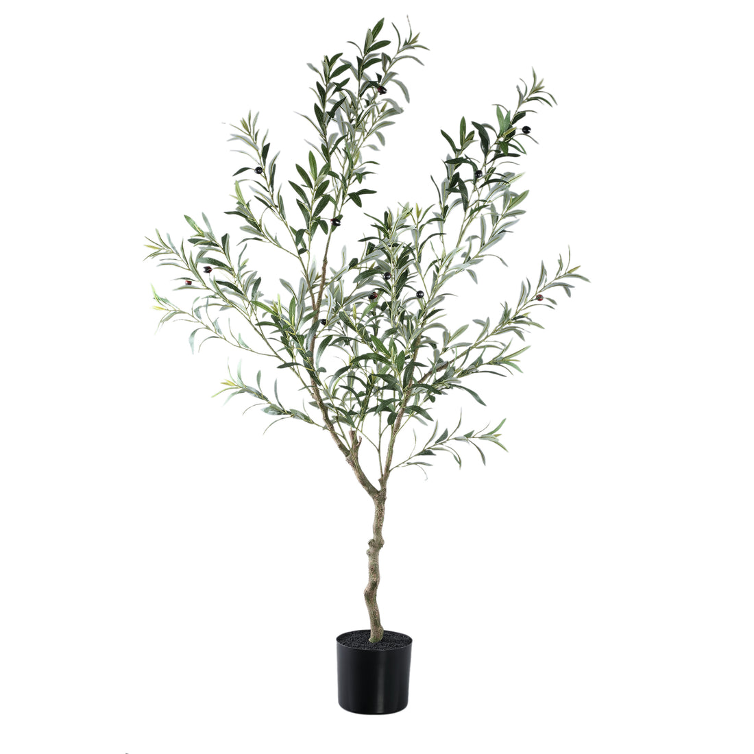 Arbre Olivier Vert En Pot L 110x70x156cm PTMD