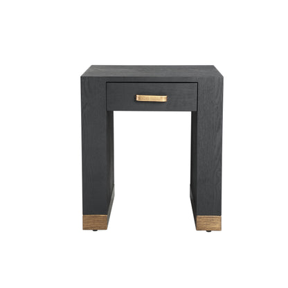 Table de chevet Tiess Bois 1 Tiroir PTMD