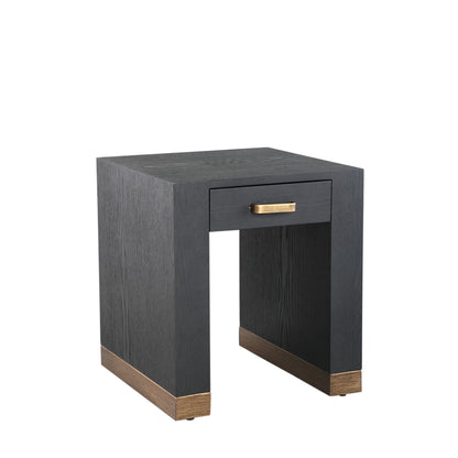 Table de chevet Tiess Bois 1 Tiroir PTMD