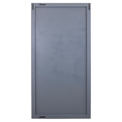 Panneau mural Reddie Wavvy marron brillant, grand modèle 80 x 160 cm, PTMD