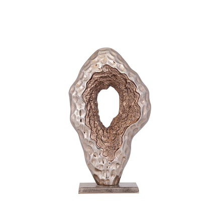 Coolan Statue en Aluminium Coulé Ovale S PTMD