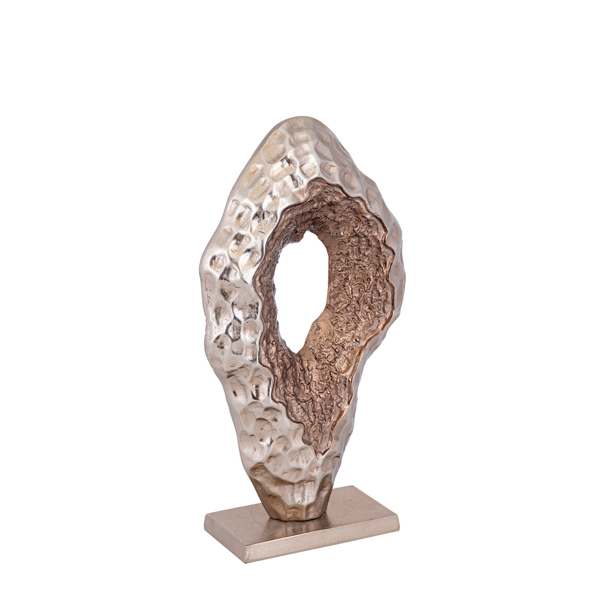 Coolan Statue en Aluminium Coulé Ovale S PTMD