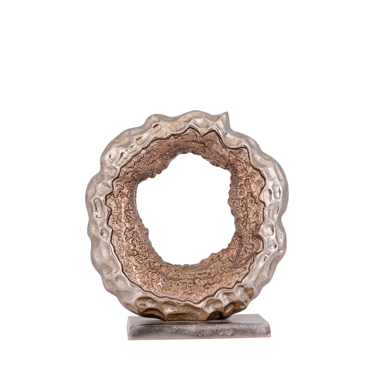 Coolan Statue en Aluminium Coulé Rond S PTMD