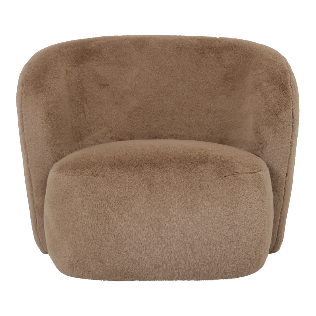 Fauteuil Aphrodite Mocca Fur PTMD