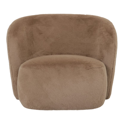 Fauteuil Aphrodite Mocca Fur PTMD