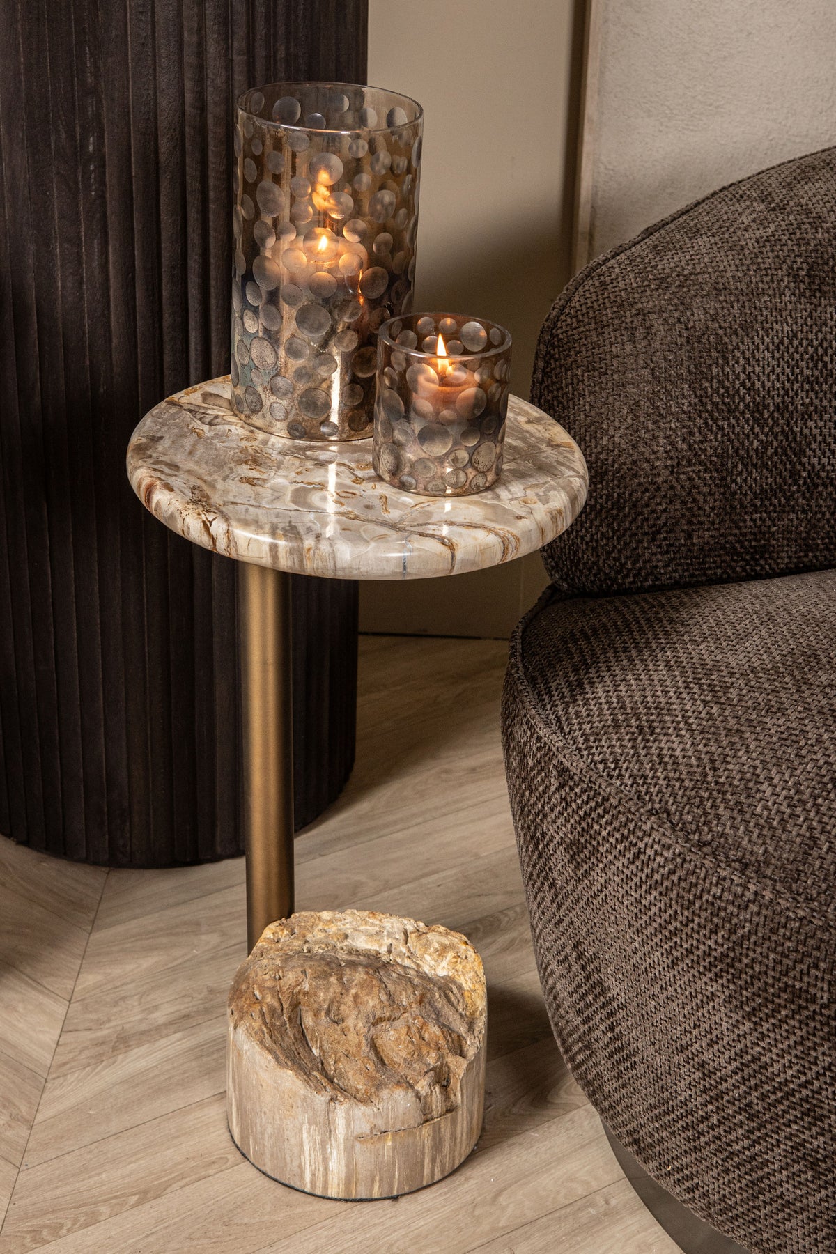 Fauteuil Filou marron foncé Eden 8 PTMD