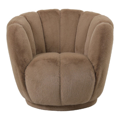 Fauteuil Furia Mocca Fur PTMD