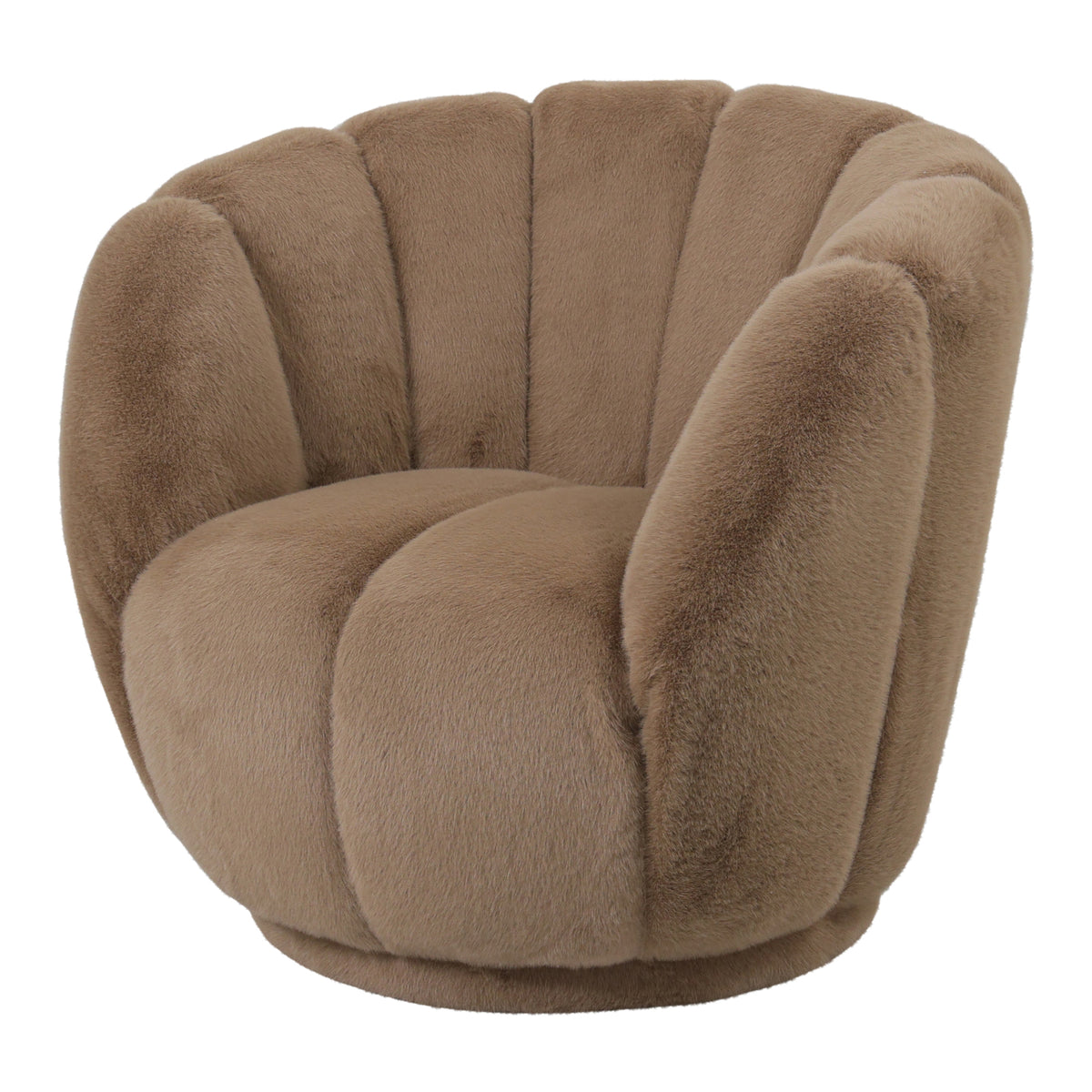 Fauteuil Furia Mocca Fur PTMD