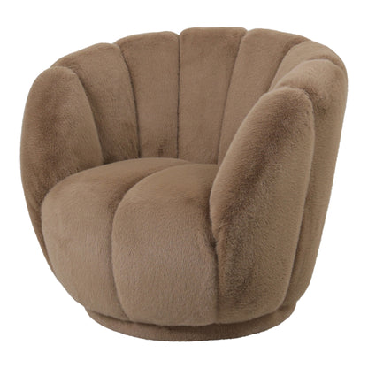 Fauteuil Furia Mocca Fur PTMD